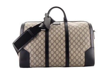 Gucci Convertible Duffle Bag GG Coated Canvas