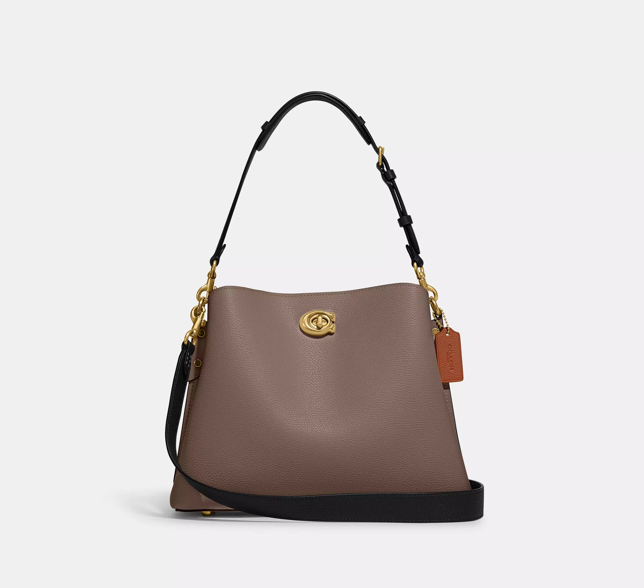 Coach Willow Shoulder Bag In Colorblock