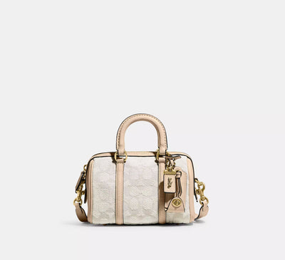 Coach Ruby Satchel In Signature Textile Jacquard