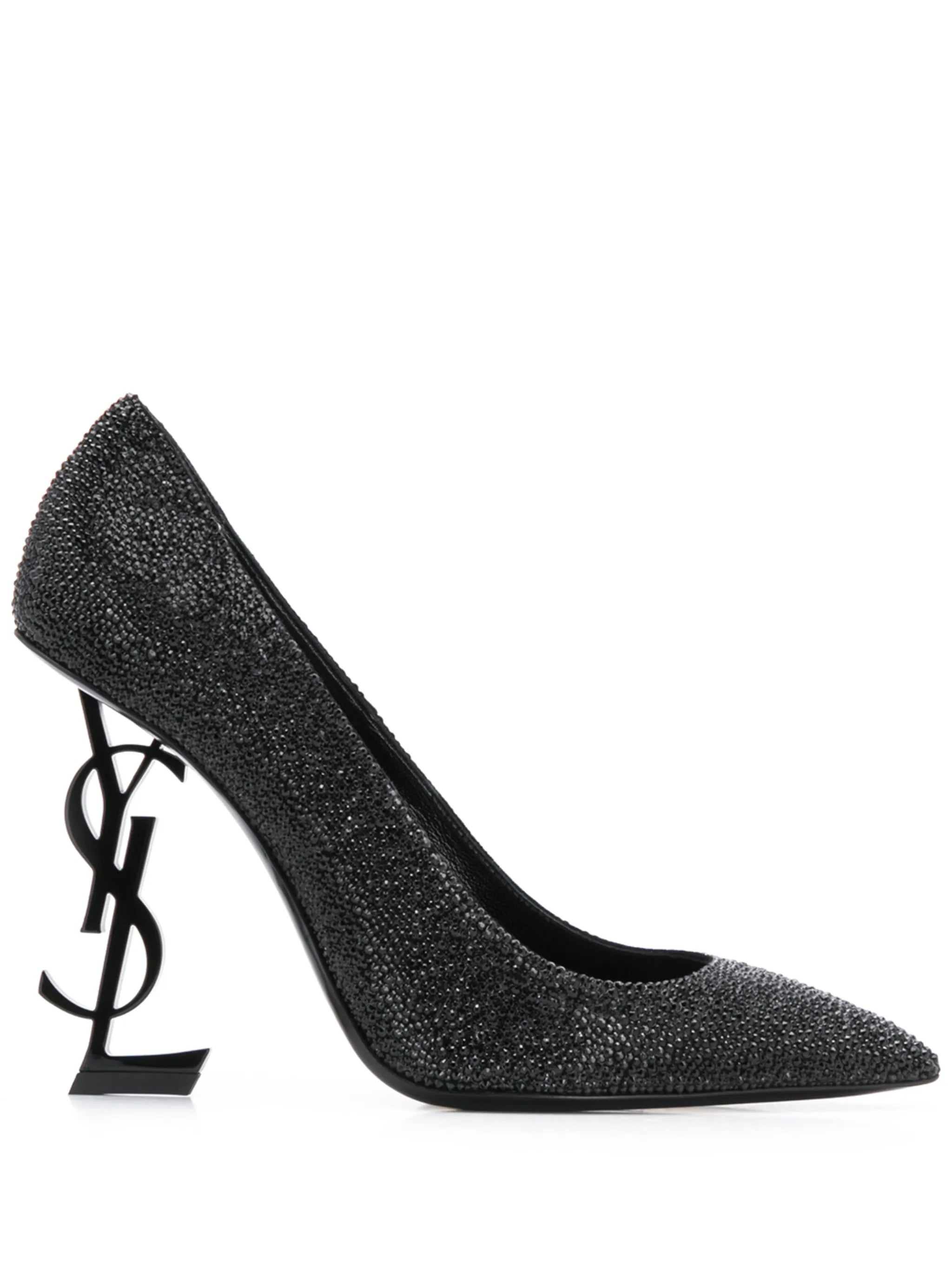 Saint Laurent Opyum glitter pumps