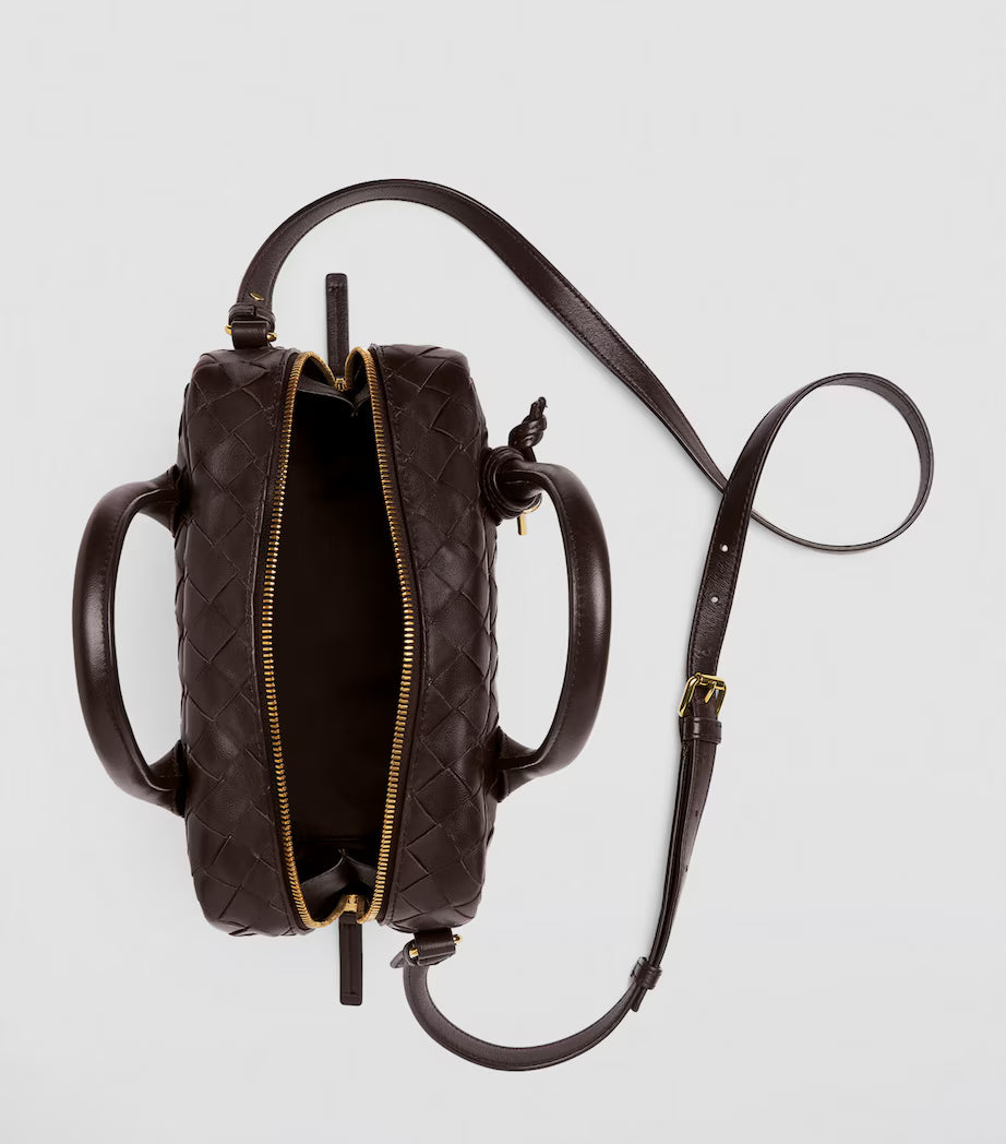 Bottega Veneta  Lambskin Intrecciato Small Getaway Fondant