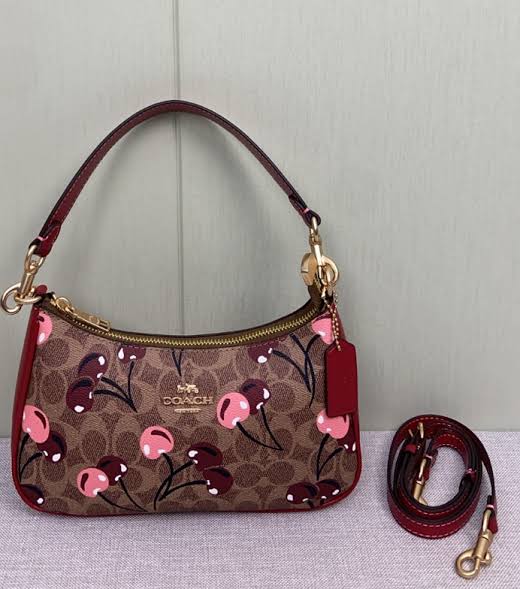 Teri Cherry Shoulder Bag