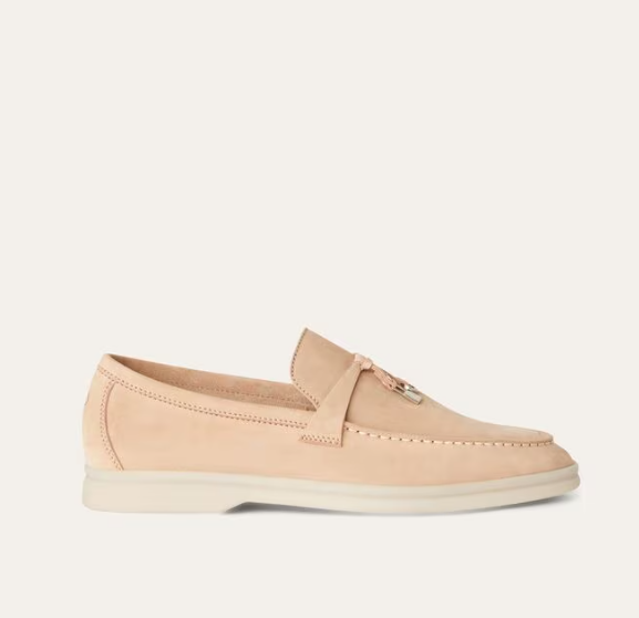 Loro Piana Summer Charms Walk Loafer  Suede