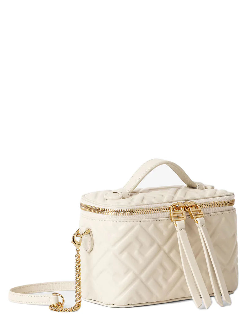 FENDI Vanity FF-monogram quilted tote bag