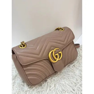 Gucci GG Marmont Flap leather crossbody bag