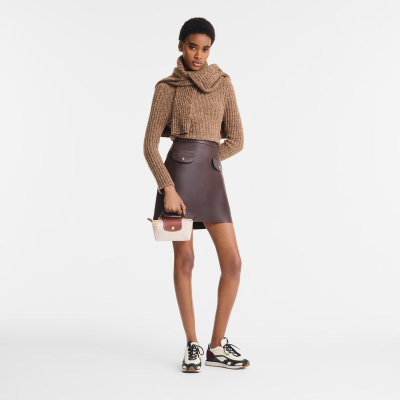 Le Pliage Original Pouch with handle Paper - Recycled canvas