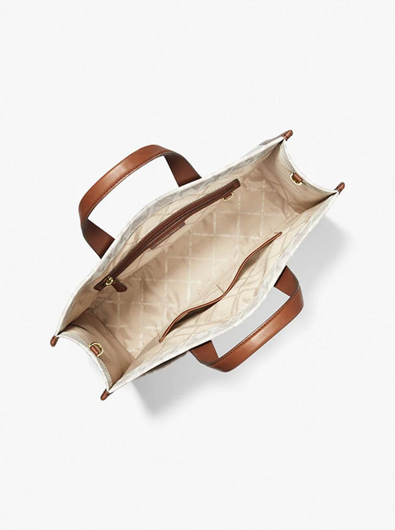 Michael Michael Kors Gigi Large Empire Signature Logo Tote Bag