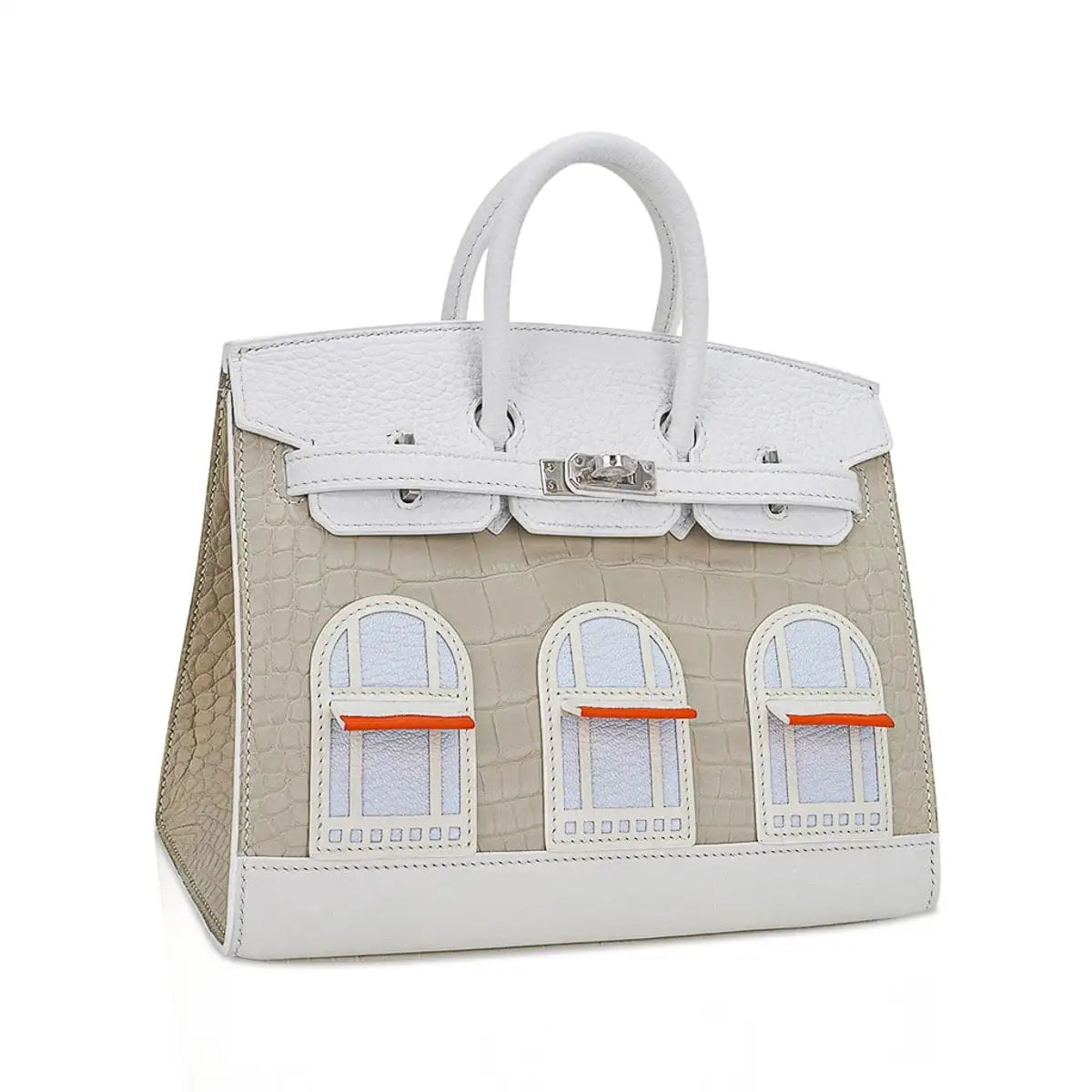 Hermès Limited Edition Birkin Faubourg Sellier – Neige White Matte Alligator