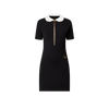 LV Technical Jersey Peter Pan Collar Dress