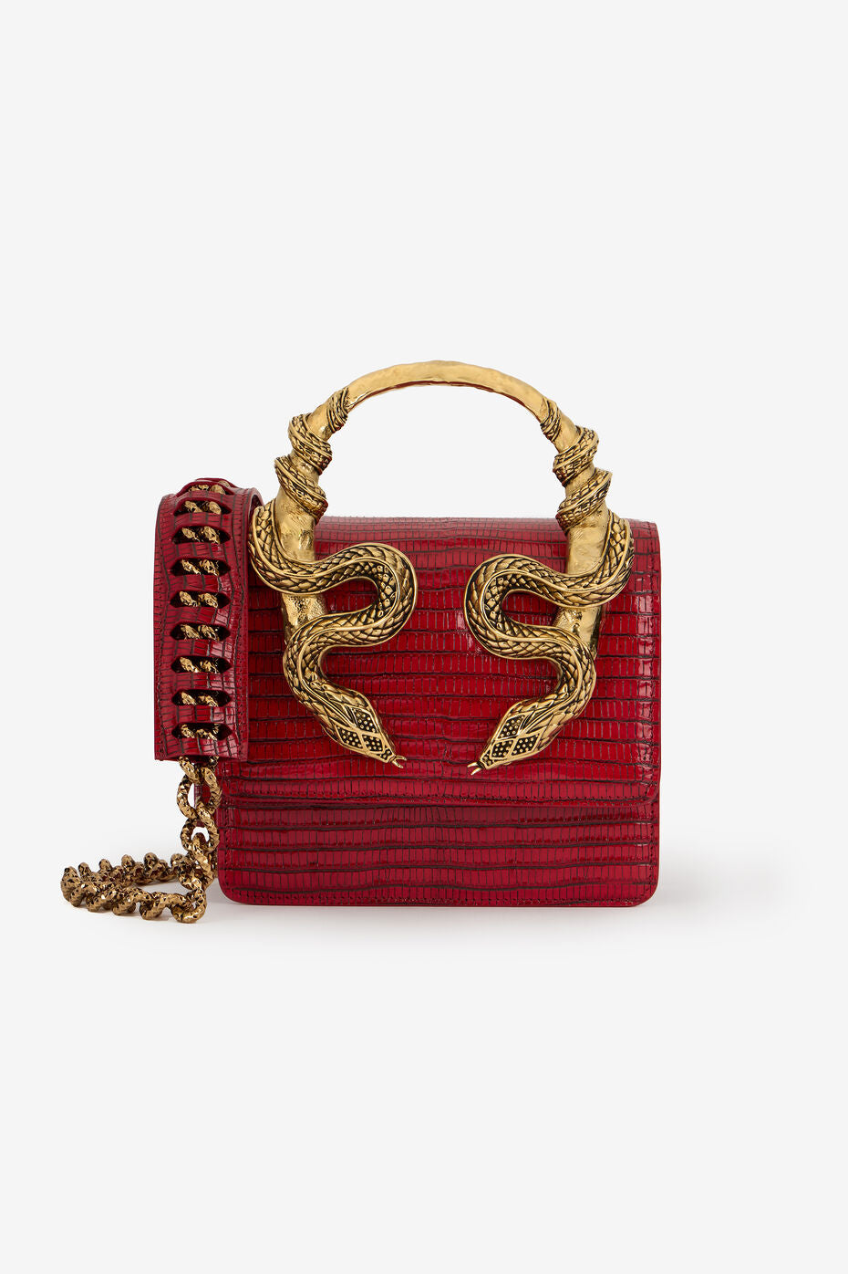 Roberto Cavalli Bag With Snakes