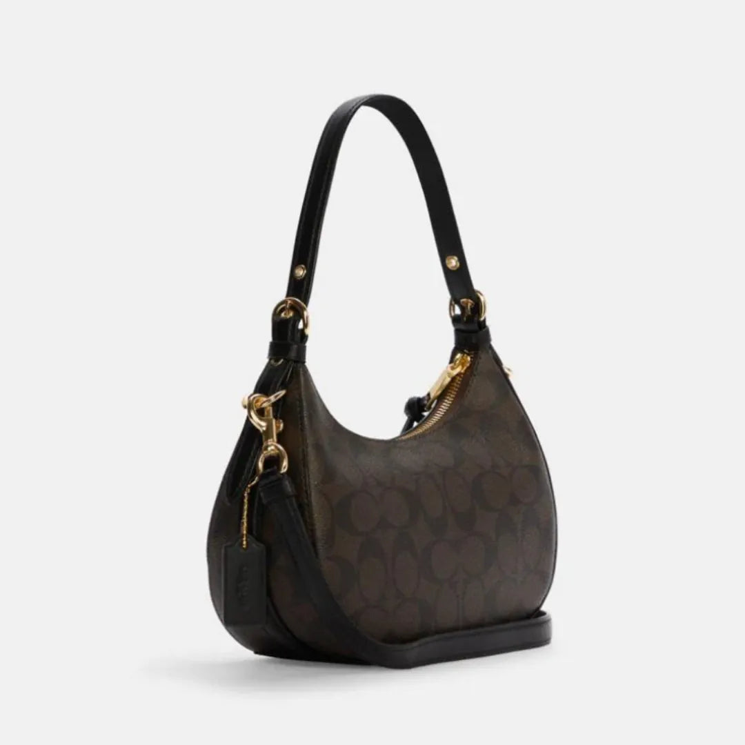 Coach Kleo Hobo In Signature Canvas