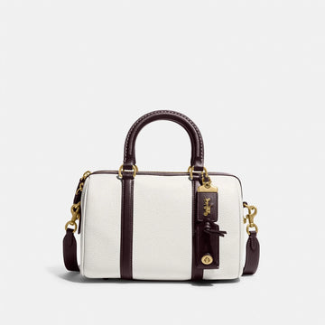 Coach Ruby Satchel 25 In Signature Textile Jacquard
