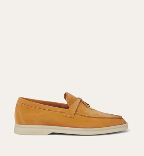 Loro Piana Summer Charms Walk Loafer  Suede