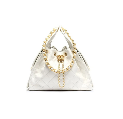 Chanel 25 Handbag Grained Calfskin hover