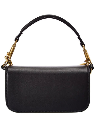 Valentino Vlogo Loco Small Leather Shoulder Bag Women's Black hover
