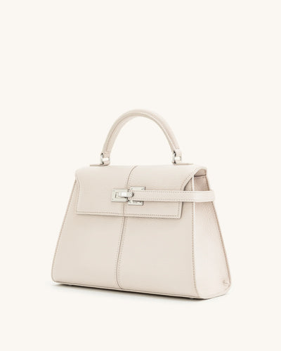 JW PEI Elise Large Top Handle Bag - White hover