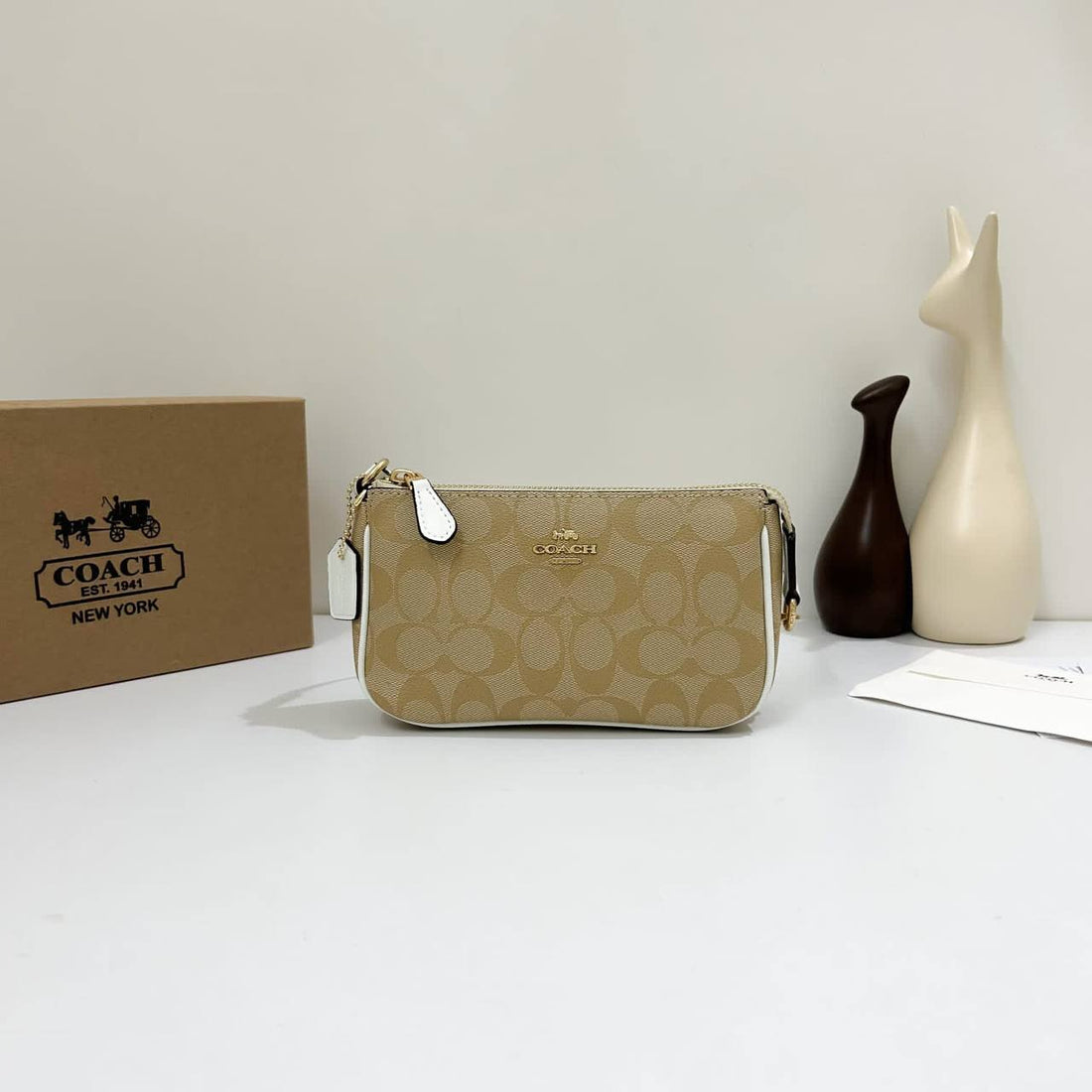 Coach Nolita 19 Signature Canvas Bag