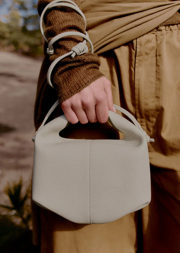 Polène Béri - Textured Chalk Bags Béri Edition Textured Chalk