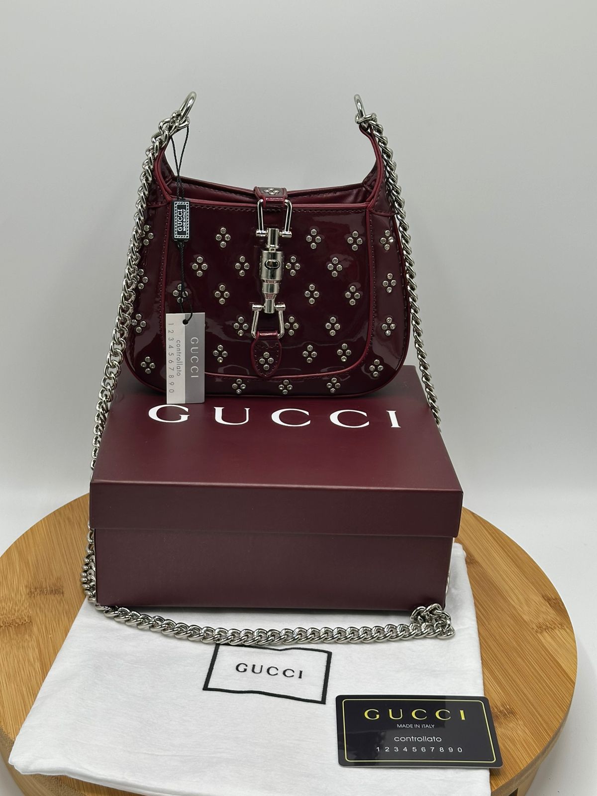 Gucci Jackie 1961 Crystal Medium Bag