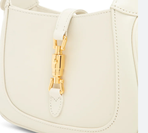 Gucci Jackie Notte mini bag in ivory patent leather