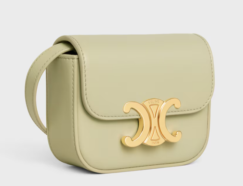 Celine MINI CLAUDE in Shiny calfskin