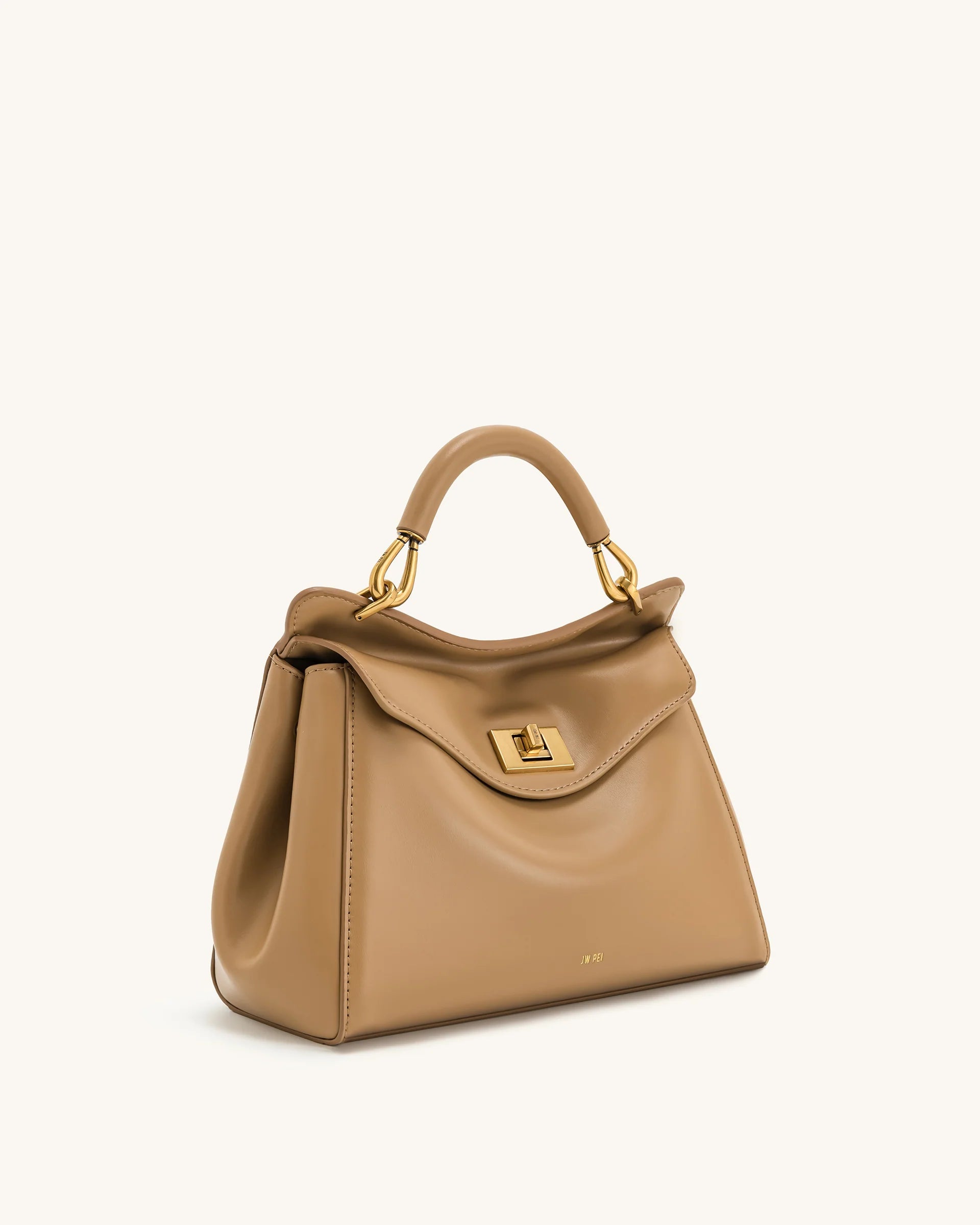 JWPEI Lucia Classic Top Handbag - Brown