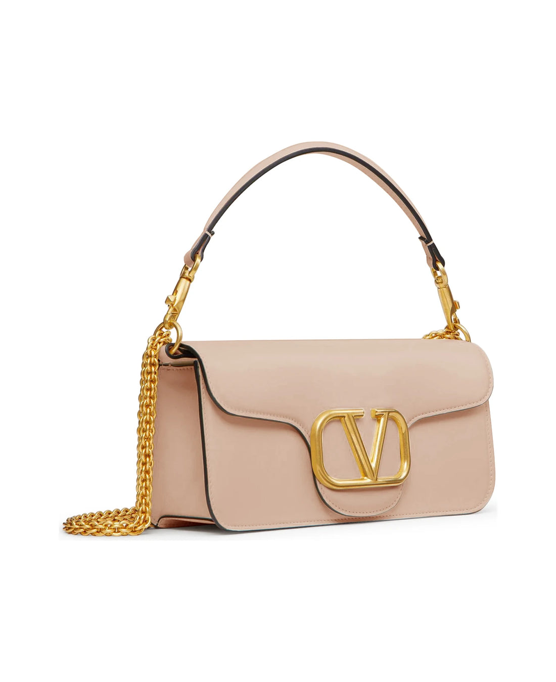 Valentino Garavani Locò Shoulder Bag In Calfskin