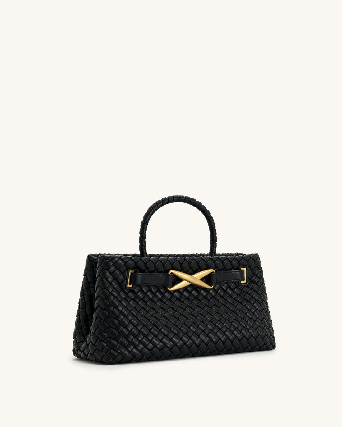 JW PEI Elora Woven Tote Bag - Black