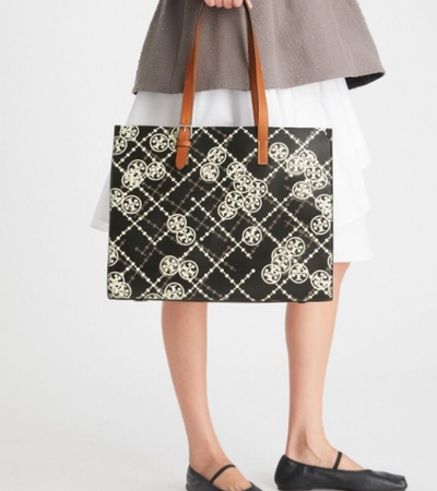 Tory Burch T MONOGRAM Limited Edition Tote Bag