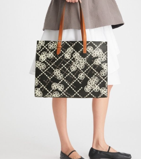 Tory Burch T MONOGRAM Limited Edition Tote Bag
