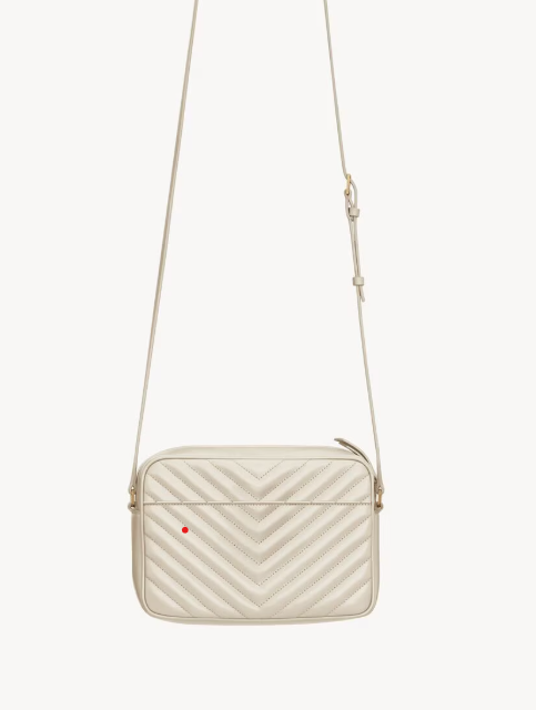 YSL LOU camera bag in quilted leather