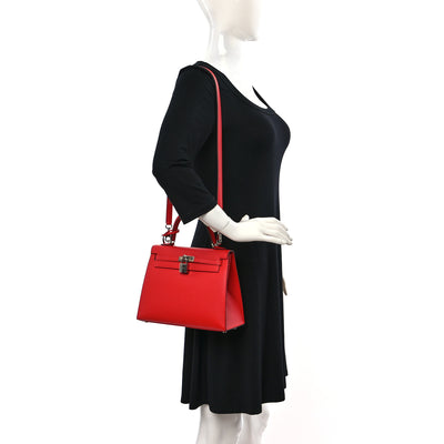 Hermès Epsom – Rouge de Cœur hover