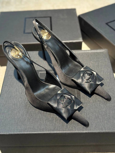 YSL AMALIA slingback pumps hover