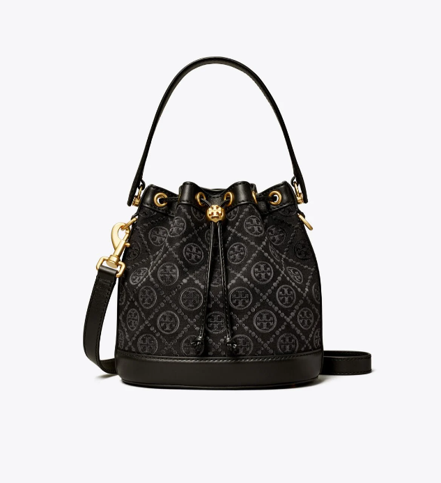 Tory Burch T Monogram Bucket Bag