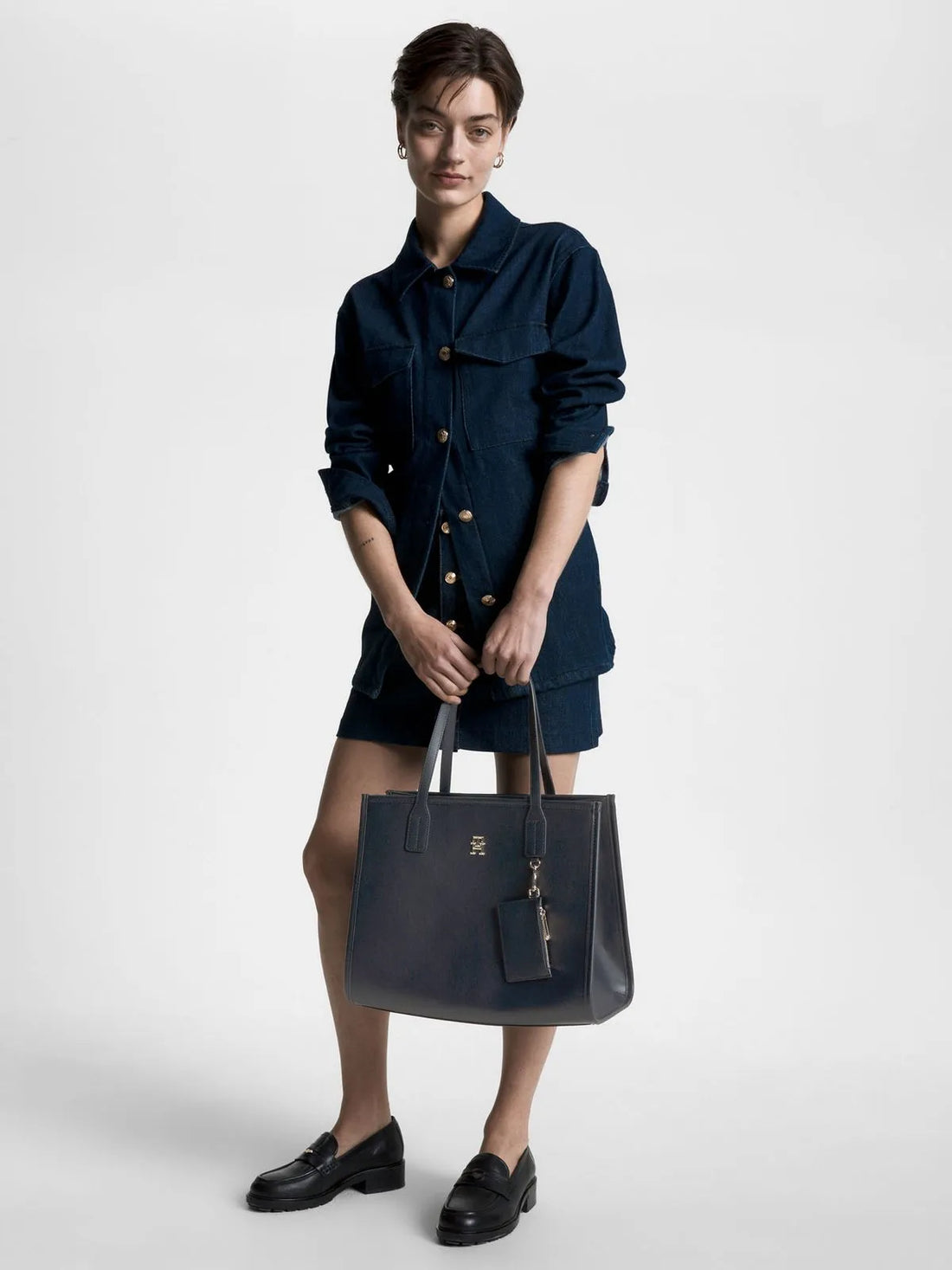 Tommy Hilfiger BOLSO TOTE TH CITY CON INSIGNIA DEL MONOGRAMA