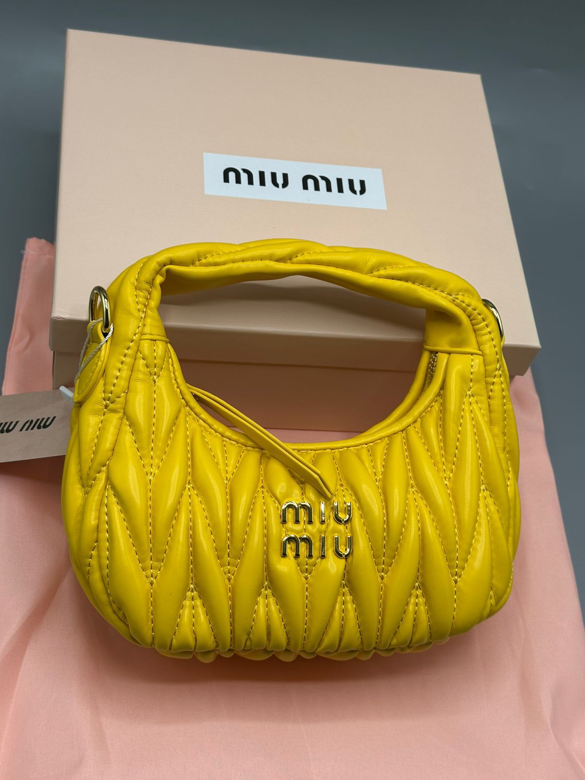 MIU MIU cresent bag