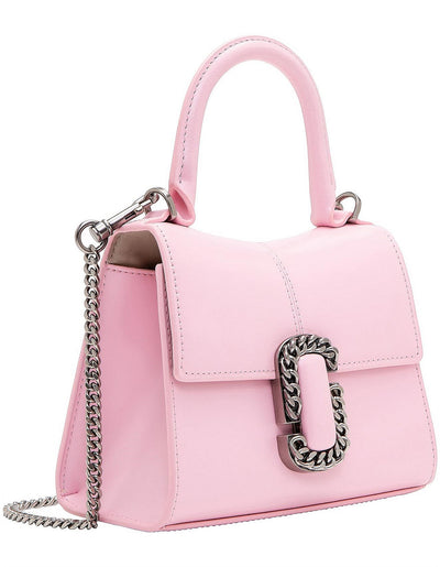MARC JACOBS The ST. Marc Top Handle Pink Leather Bag hover