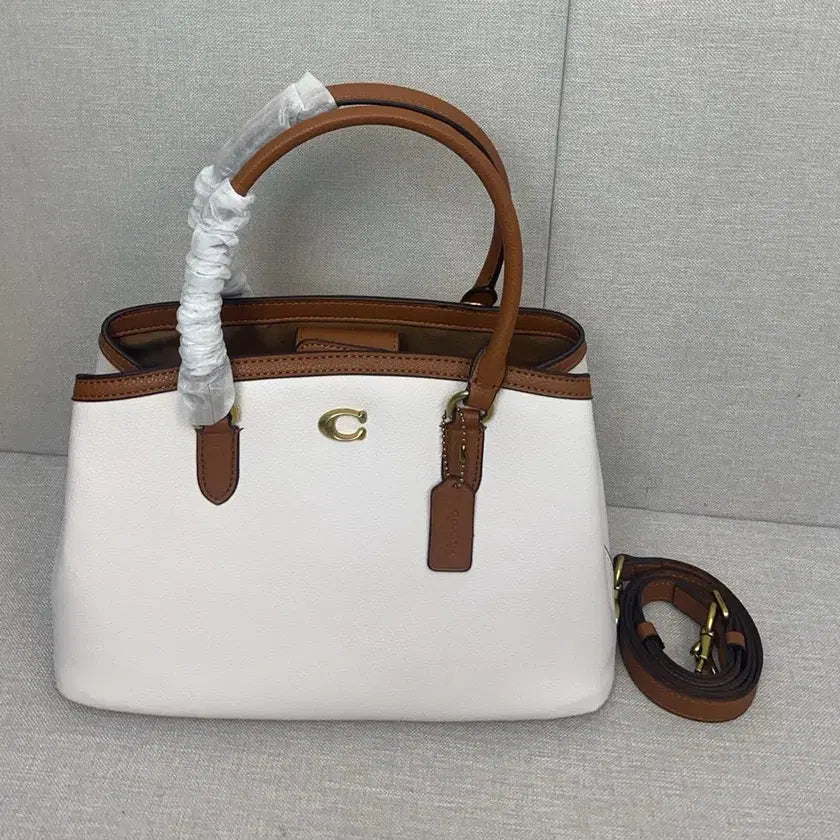 Coach leather carryall clearance