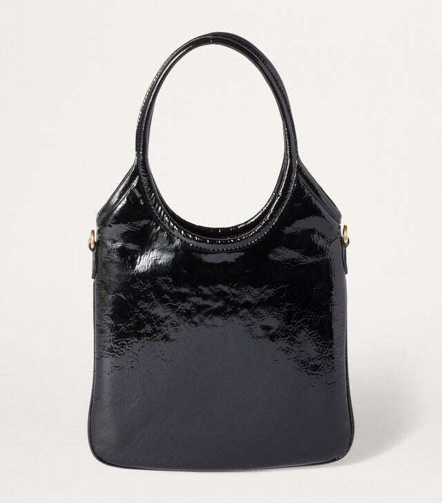 Miu Miu Patent Naplak Leather Ivy Tote Bag