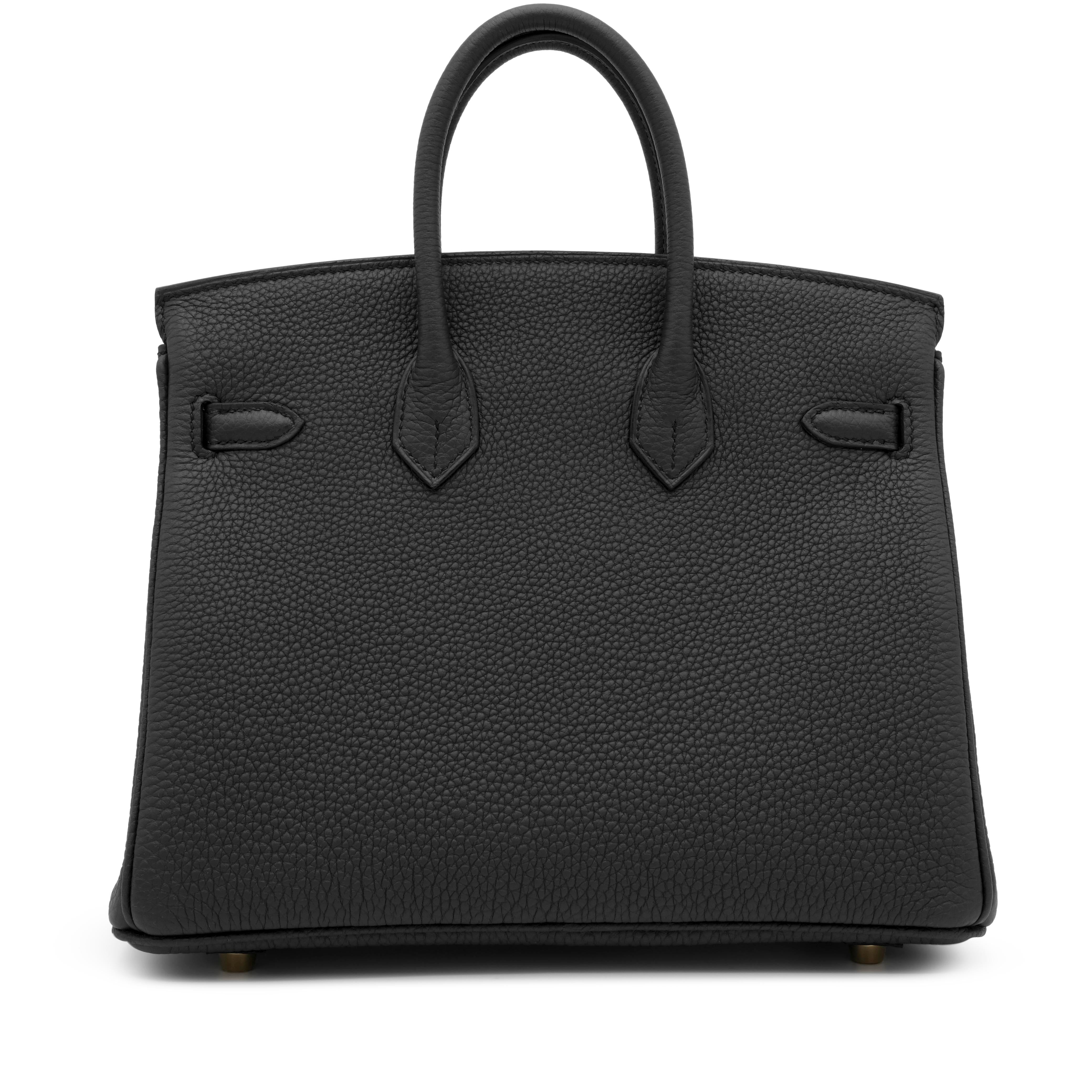 Hermès Black Togo Birkin Gold Hardware