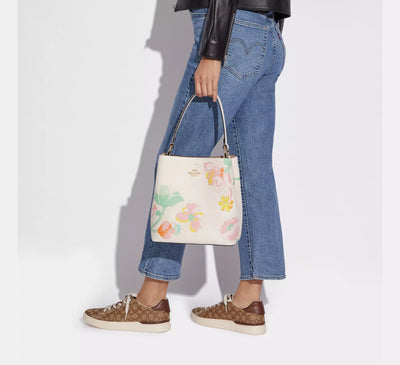 Coach Town Bucket Bag With Dreamy Land Floral Print hover
