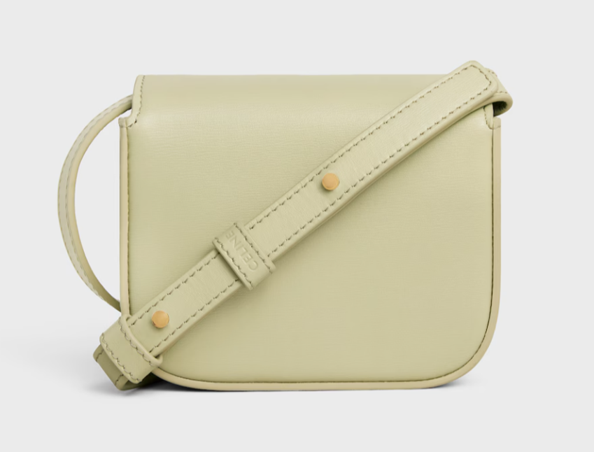 Celine MINI CLAUDE in Shiny calfskin