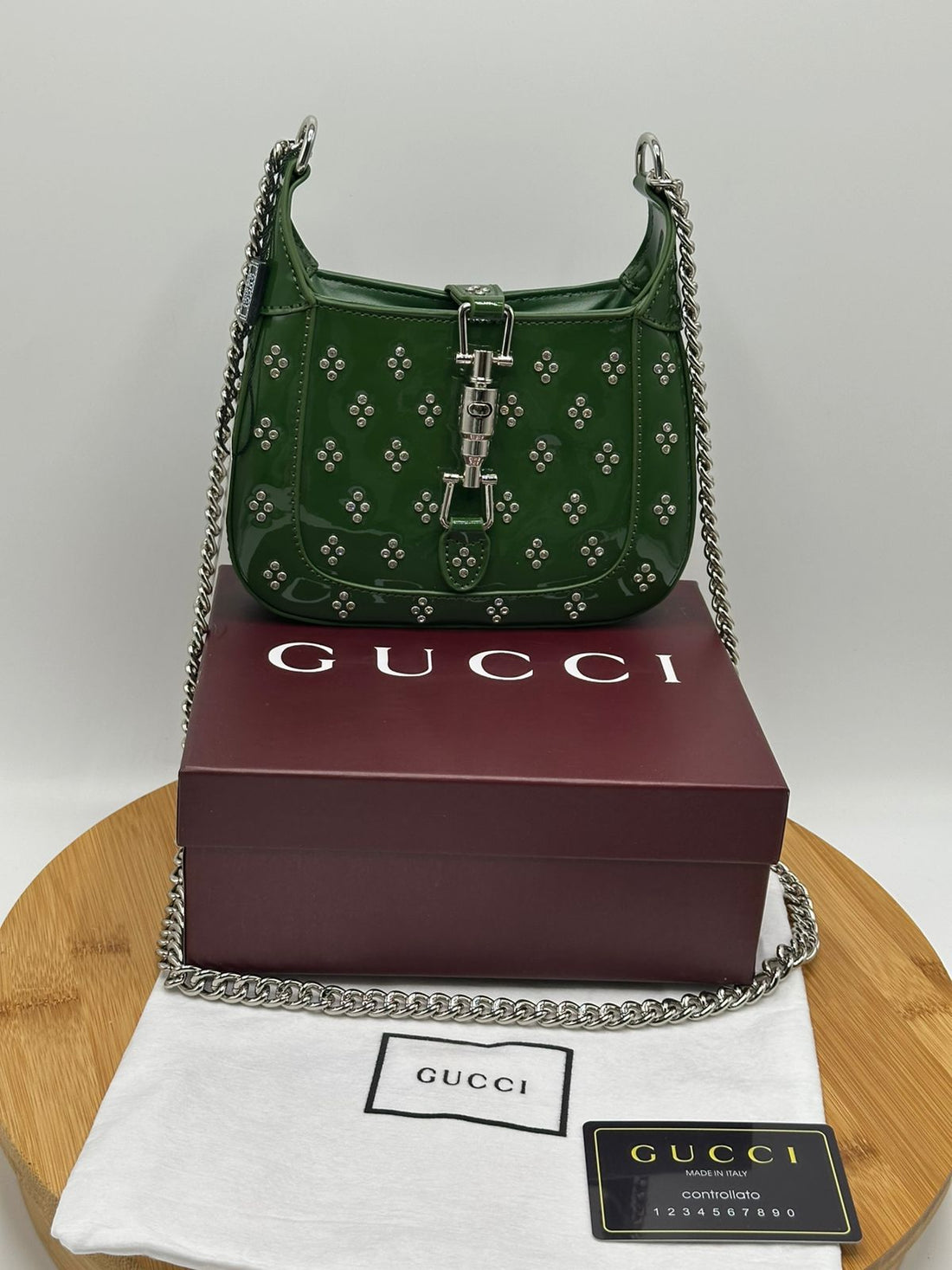 Gucci Jackie 1961 Crystal Medium Bag