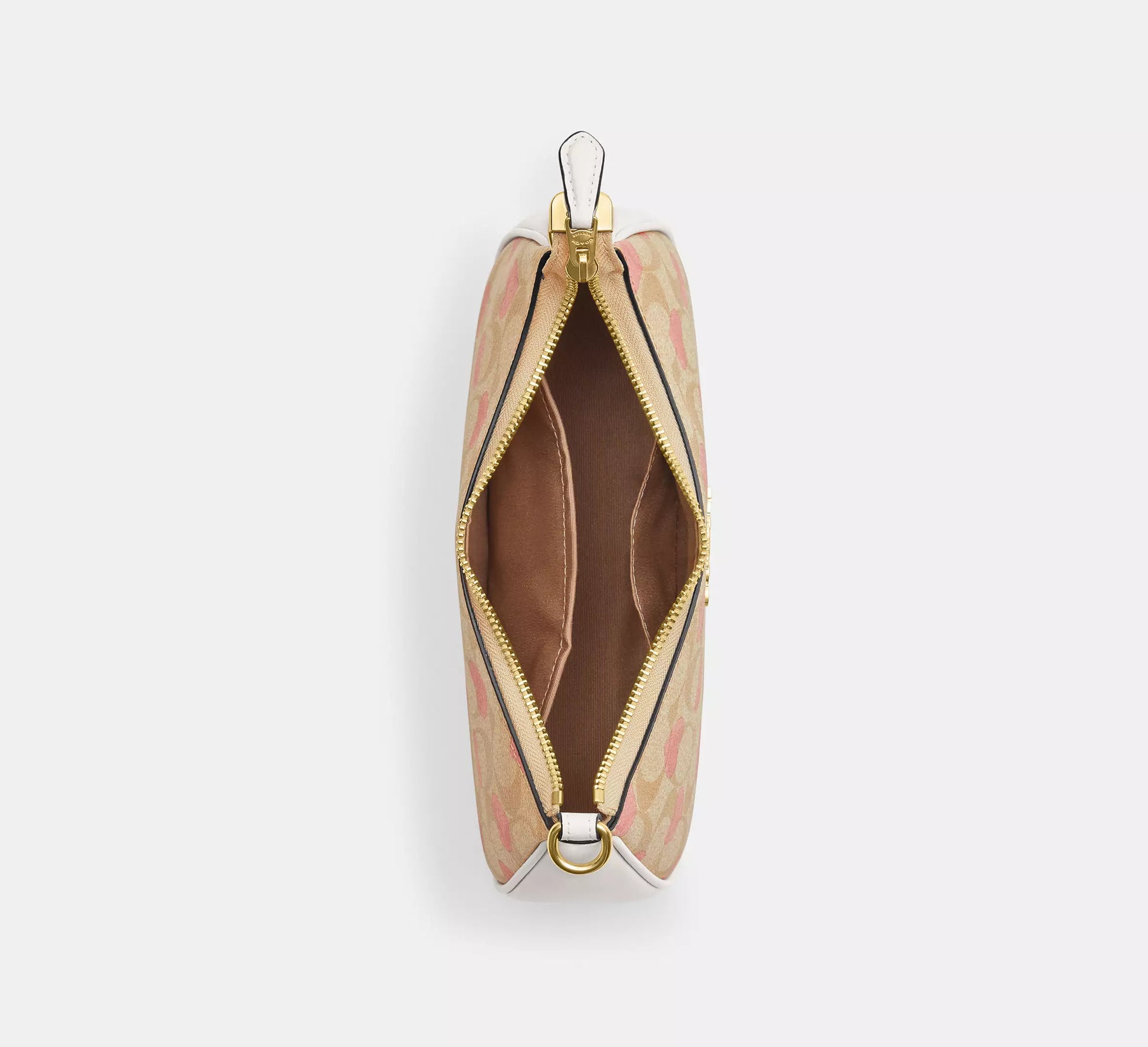 Coach Teri Shoulder Bag In Signature Canvas With Heart Print Coach Teri Shoulder Bag In Signature Canvas With Heart Print