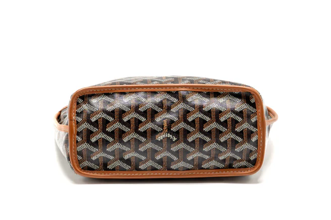 Goyard Mini Anjou tote Bag Goyardline canvas / calfskin