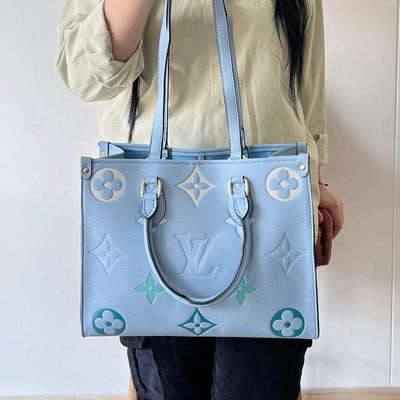 Louis Vuitton Onthego leather tote hover
