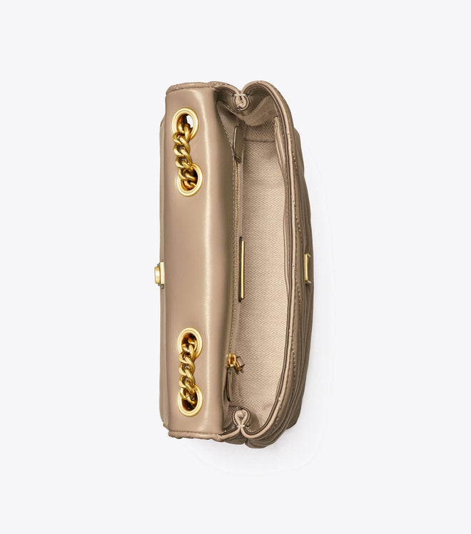 Tory Burch Kira Chevron Small Convertible Shoulder Bag