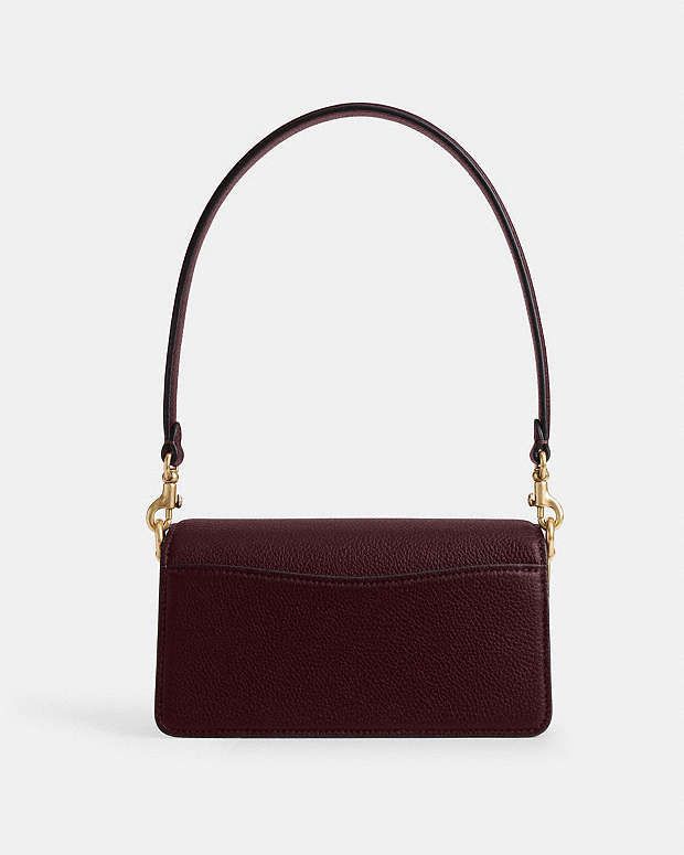 Coach Tabby Shoulder Bag  BURGUNDY