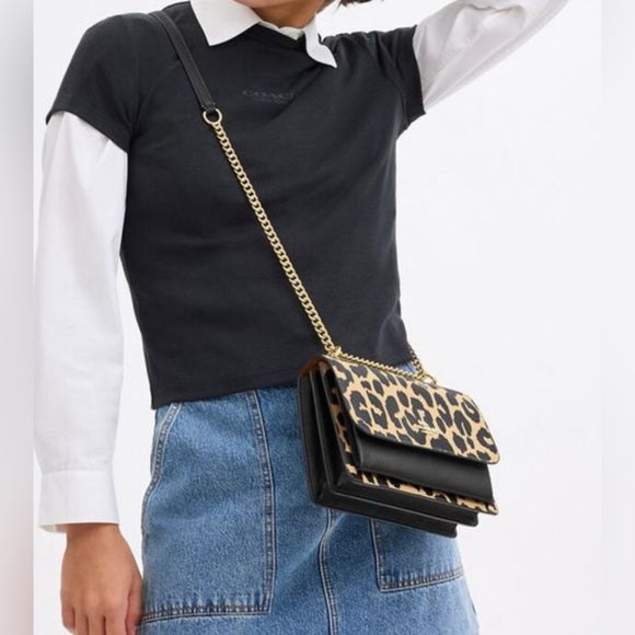Coach Klare Crossbody Bag – Leopard Print