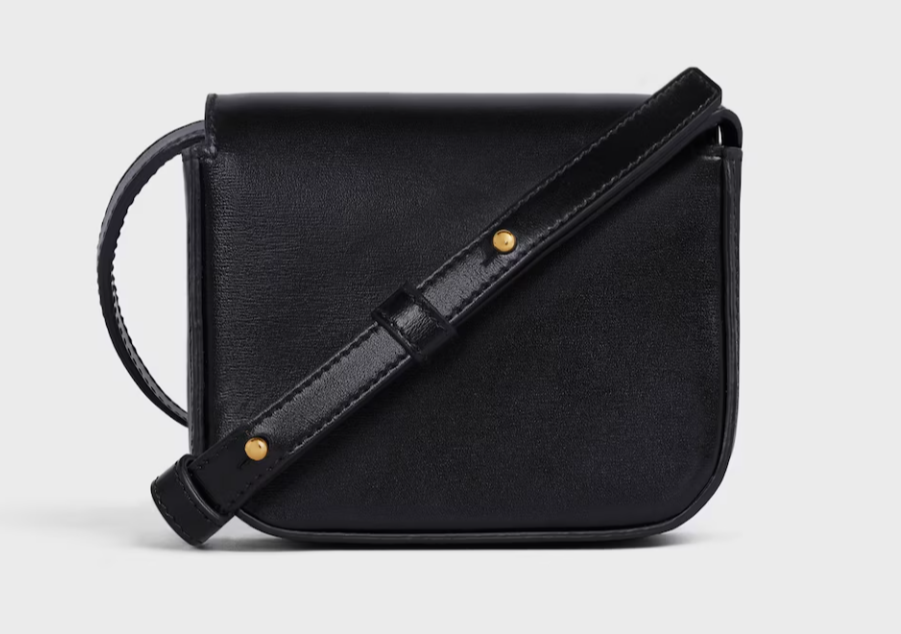 Celine MINI CLAUDE IN Shiny calfskin